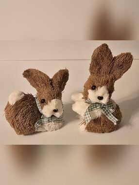 Easter Sisal Bunnies